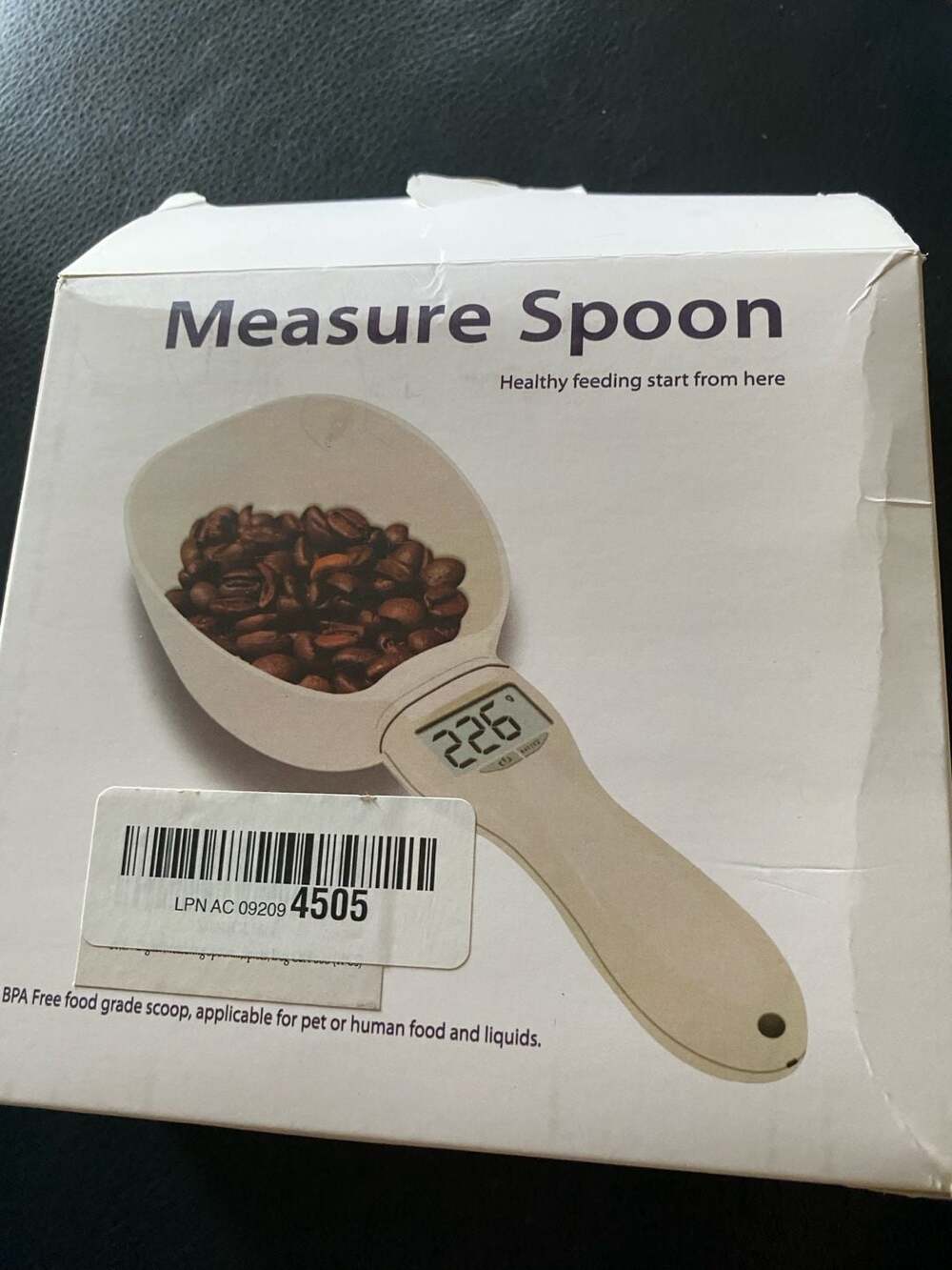 Digital Measure Spoon Scale for Pet or Human Food